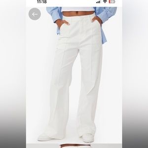 Carter wide leg pants cotton on size 2